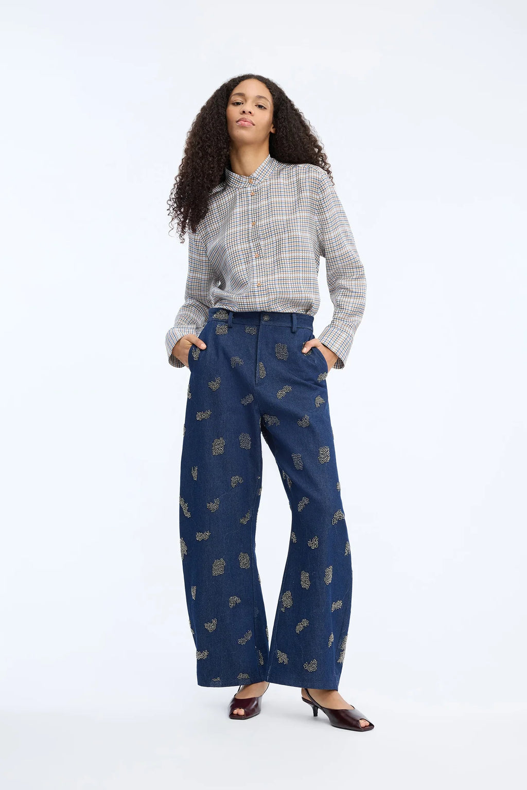 Bluse Veiling Schleife