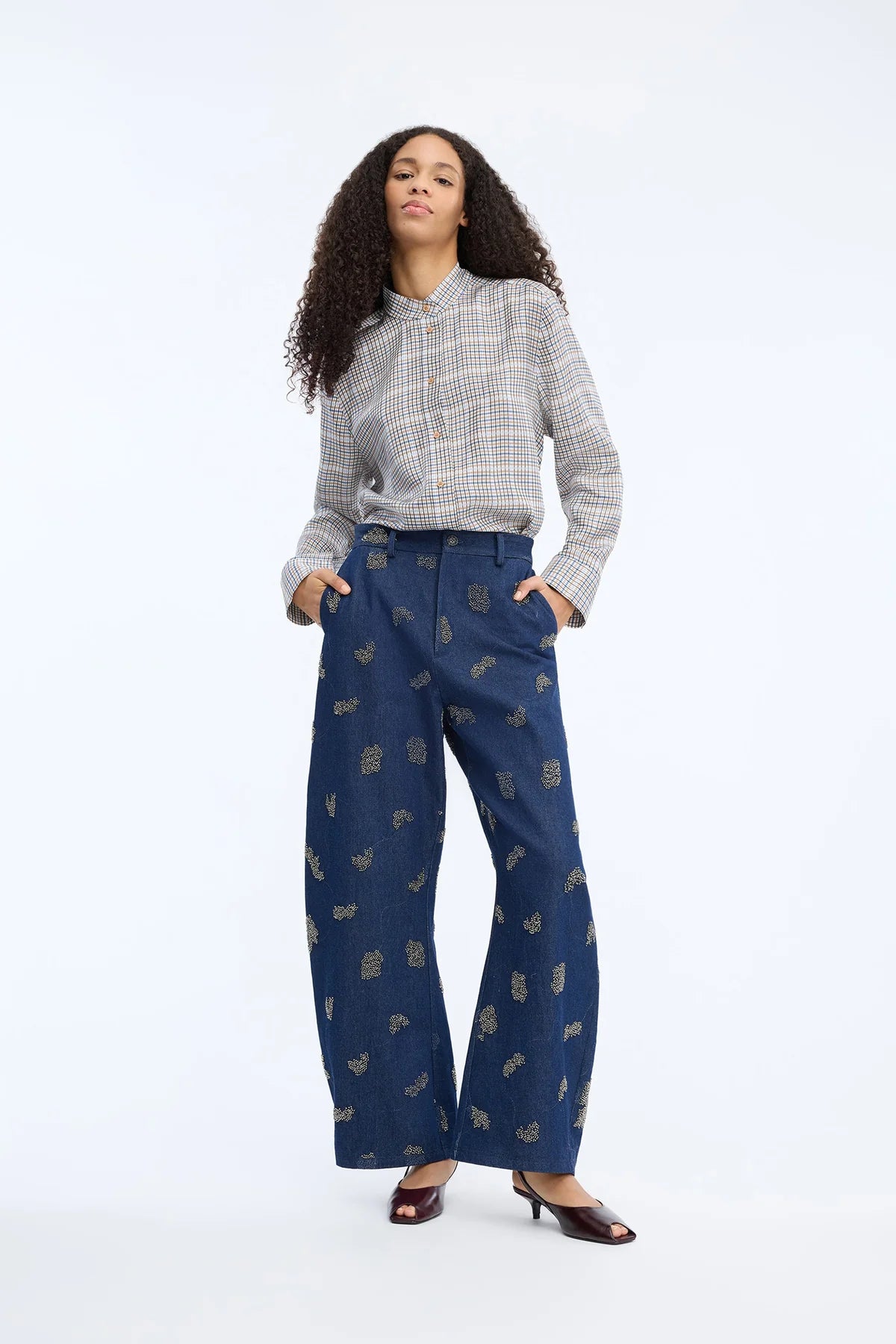 Bluse Veiling Schleife