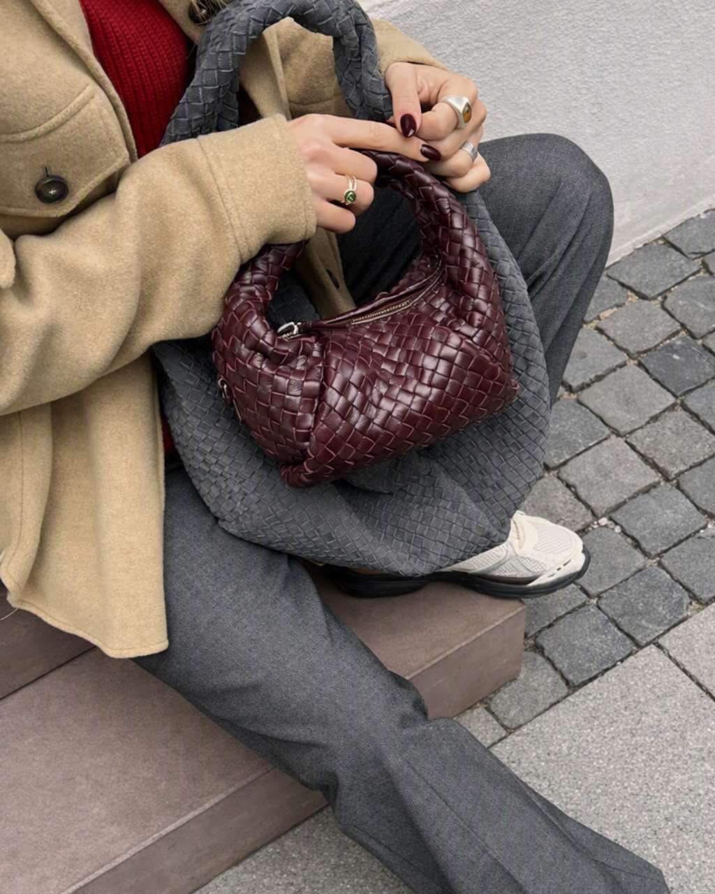 MICHI VON WANT PETITE JOLENE aubergine