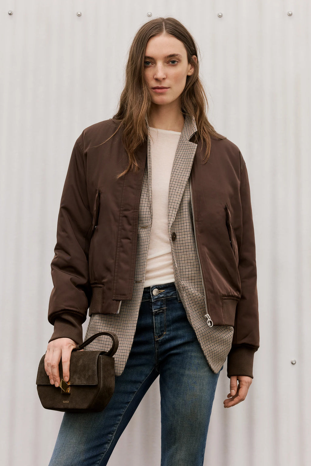 Blouson aus recyceltem Premiummaterial