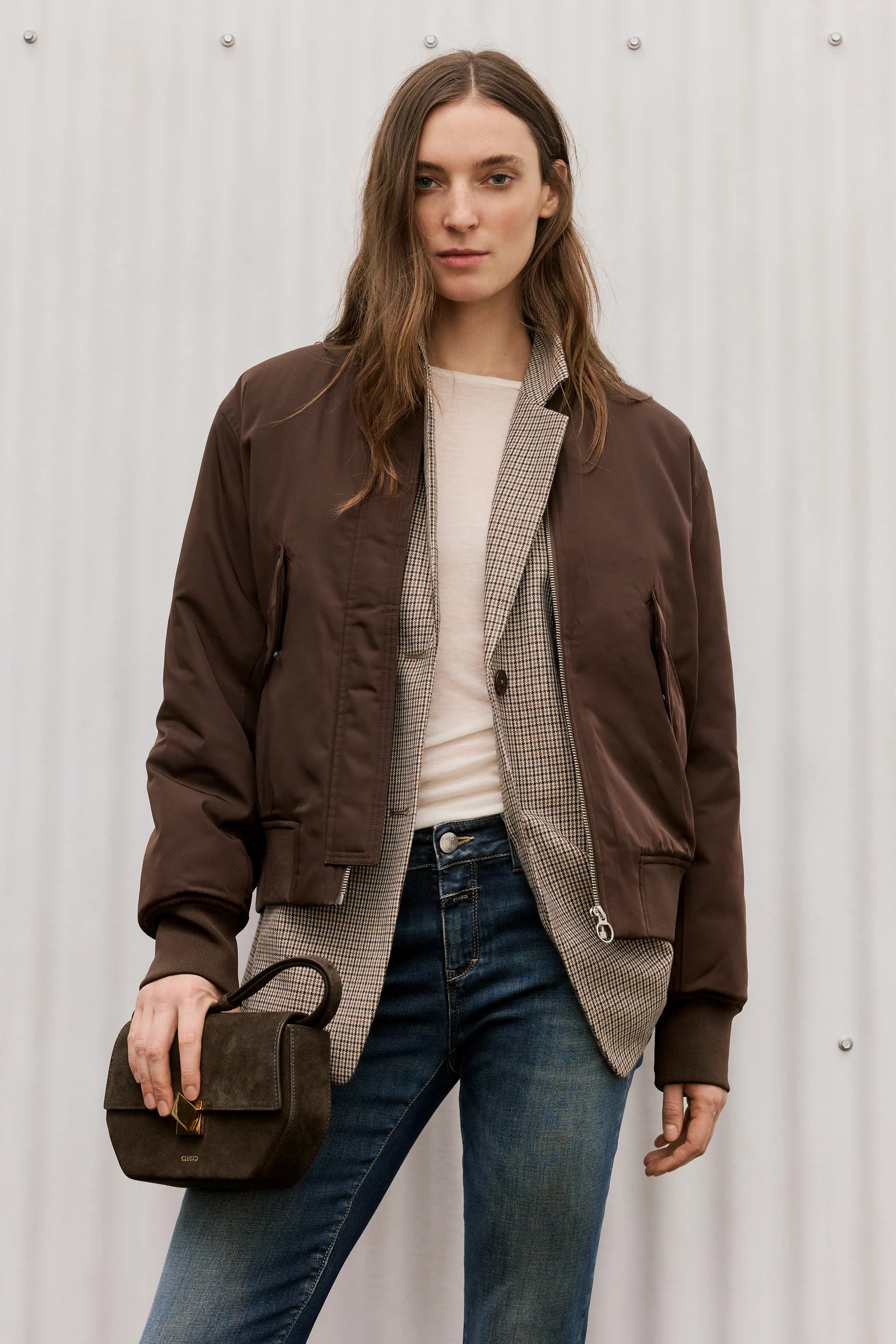 Blouson aus recyceltem Premiummaterial