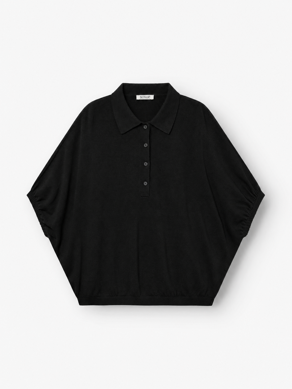 Cowboy Polo Knit Black