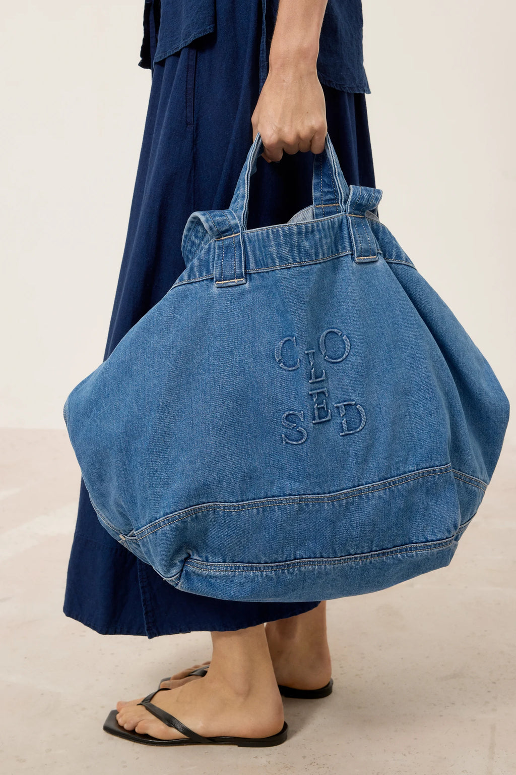 Denim Tasche aus Baumwolle