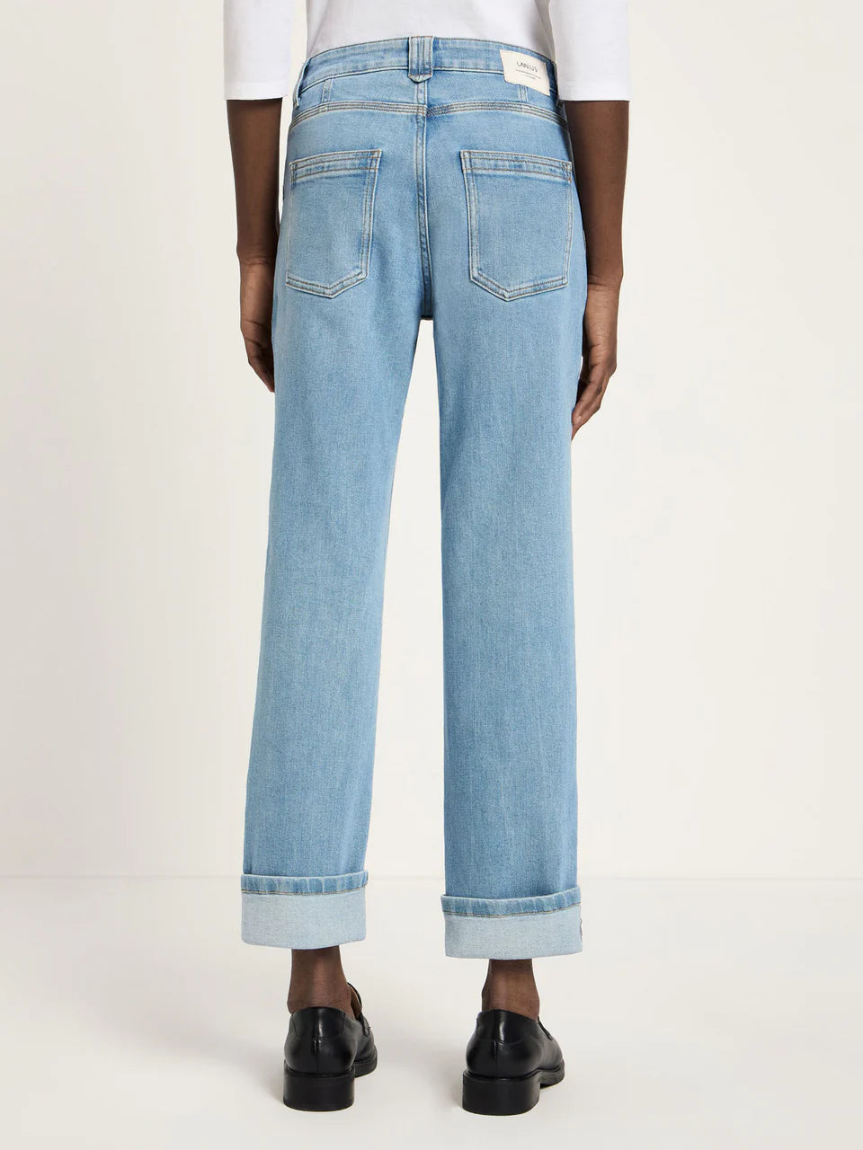 Jeans mit Aufschlag (GOTS)