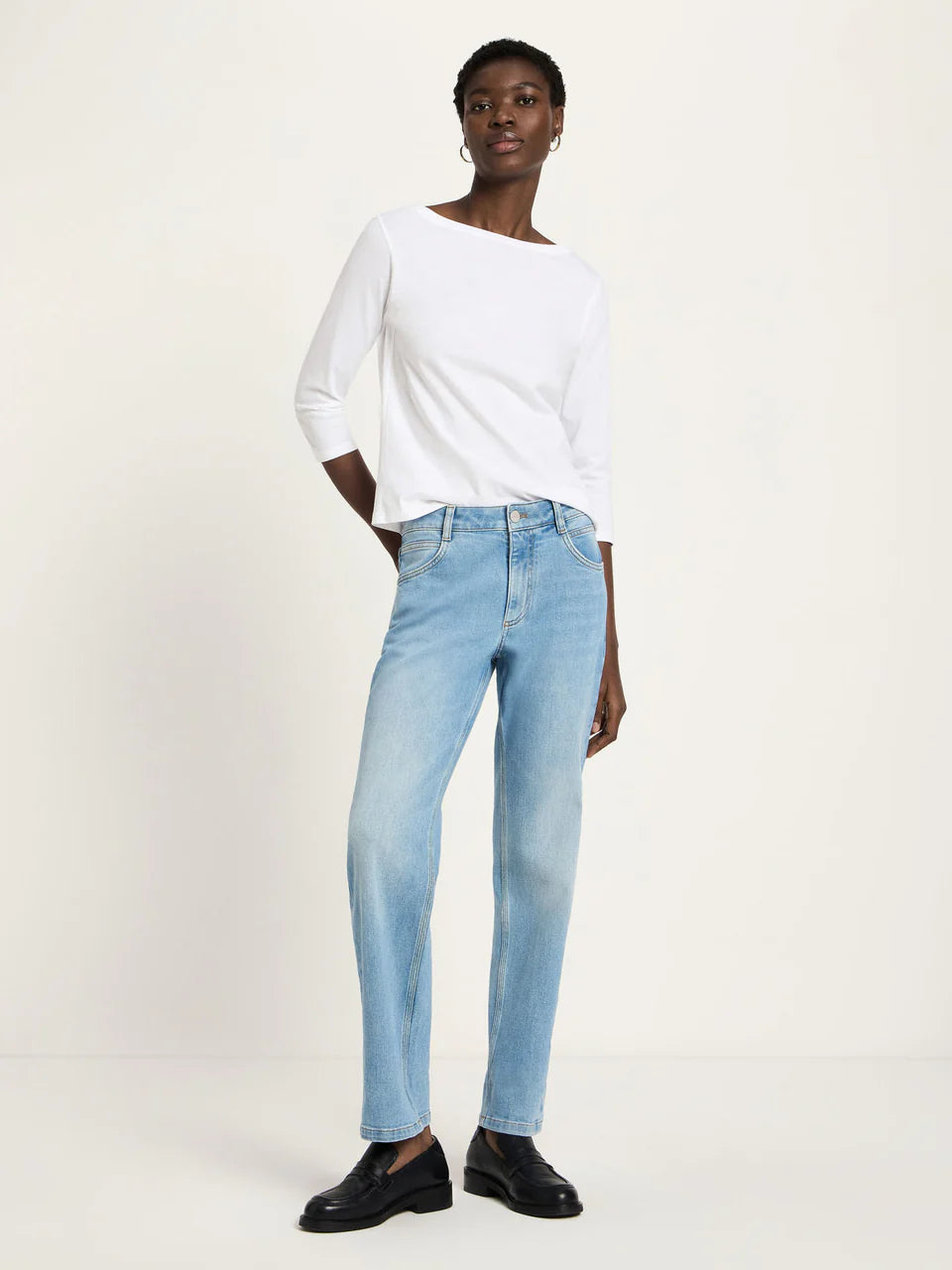 Jeans mit Aufschlag (GOTS)