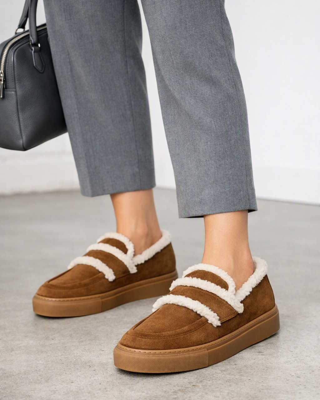 Loafer Shearling Plain