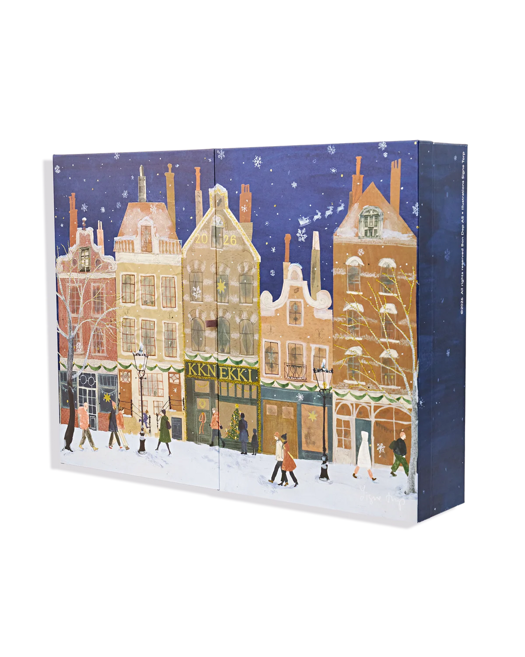 Knekki Adventskalender in limitierter Edition mit 41 hochwertigen Haargummis