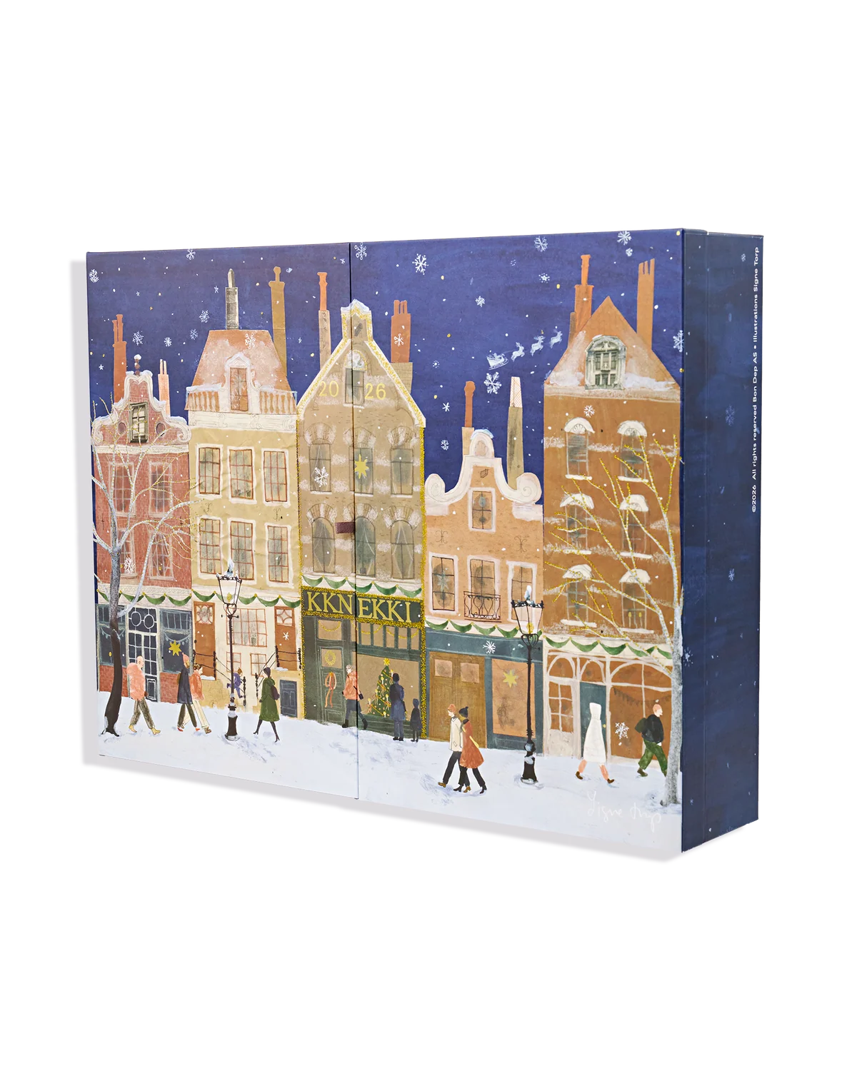 Knekki Adventskalender in limitierter Edition mit 41 hochwertigen Haargummis