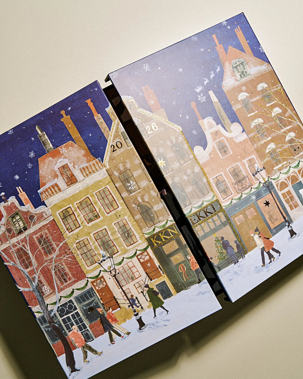 Knekki Adventskalender in limitierter Edition mit 41 hochwertigen Haargummis